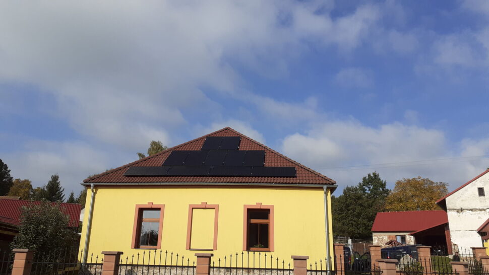 RD Drahnětice 9,9kWp s bateriemi 10,64kWh