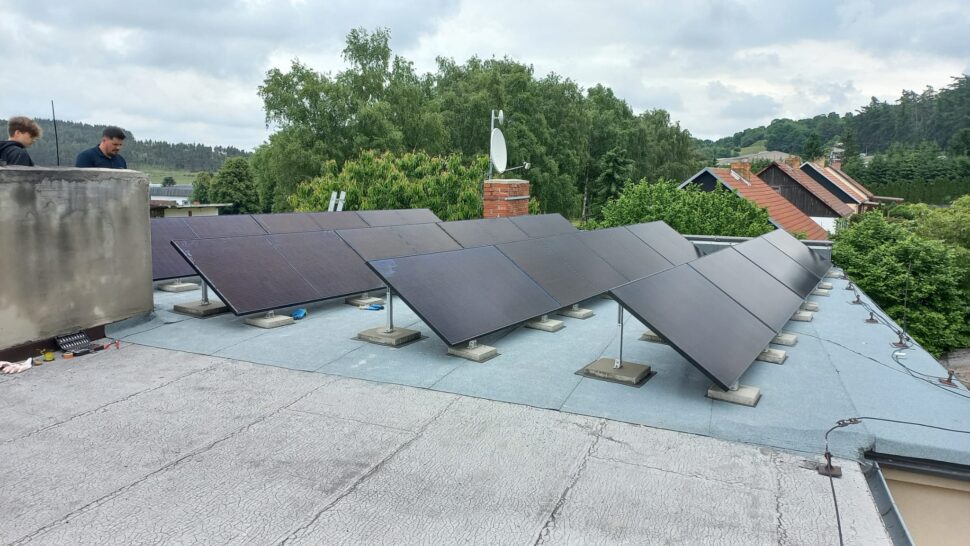 RD Krásná Hora nad Vltavou, 6,75kWp s bateriemi 10,64kWh